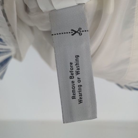 J. Crew Blue and White Striped Mini Dress - Picture 6 of 15